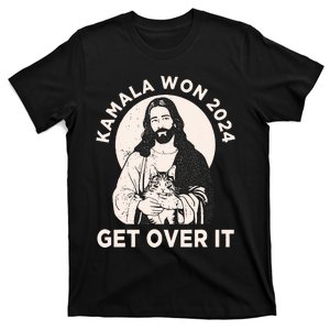 Kamala Won 2024 Election President 47th American Jesus T-Shirt