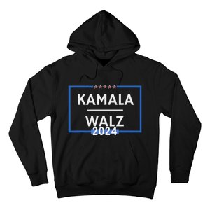 Kamala Walz 2024 Is President Election Is Vote Democratic Hoodie