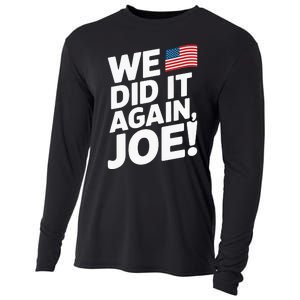 Kamala Wins 2024 We Did It Again Joe! Premium Cooling Performance Long Sleeve Crew