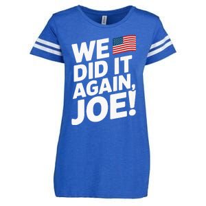 Kamala Wins 2024 We Did It Again Joe! Premium Enza Ladies Jersey Football T-Shirt