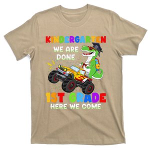 Kindergarten We Are Done 1st Grade Here We Come Graduation T-Shirt