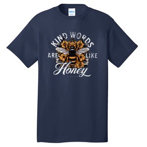 Kind Words Are Like Honey Bible Verse Christian Prayer Tall T-Shirt