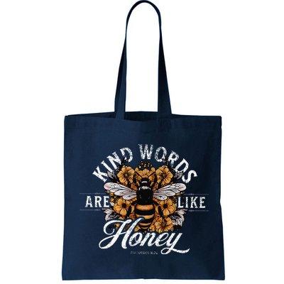 Kind Words Are Like Honey Bible Verse Christian Prayer Bag
