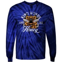 Kind Words Are Like Honey Bible Verse Christian Prayer Tie-Dye Long Sleeve Shirt