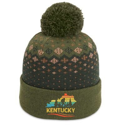 Kentucky With A Bigfoot The Baniff Cuffed Pom Beanie