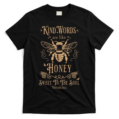 Kind Words Are Like Honey Bible Verse Christian Prayer T-Shirt