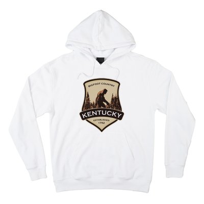 Kentucky With A Bigfoot Or A Sasquatch Hoodie