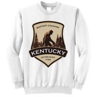 Kentucky With A Bigfoot Or A Sasquatch Sweatshirt