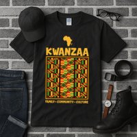 Kwanzaa Family Community Culture Tall T-Shirt
