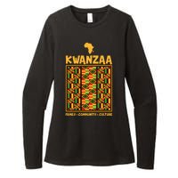 Kwanzaa Family Community Culture Womens CVC Long Sleeve Shirt