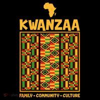 Kwanzaa Family Community Culture Flatbill Hat