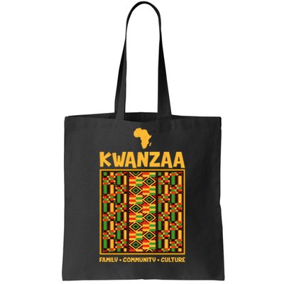 Kwanzaa Family Community Culture Tote Bag