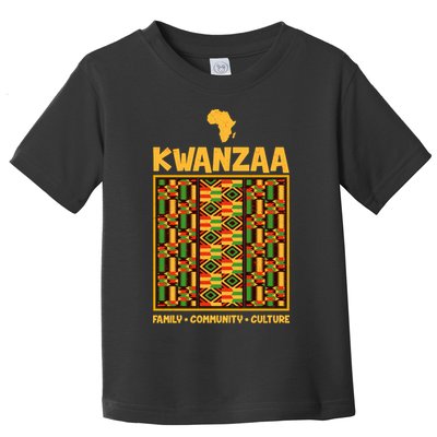 Kwanzaa Family Community Culture Toddler T-Shirt
