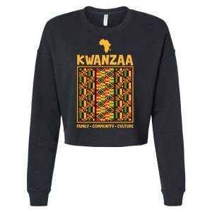 Kwanzaa Family Community Culture Cropped Pullover Crew