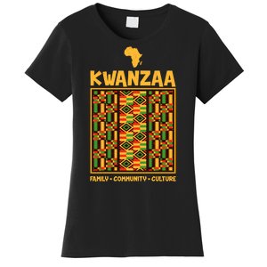 Kwanzaa Family Community Culture Women's T-Shirt