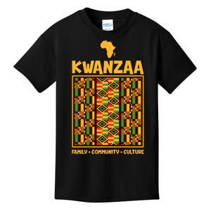 Kwanzaa Family Community Culture Kids T-Shirt