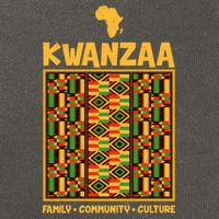Kwanzaa Family Community Culture Cotton Canvas Backpack