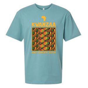 Kwanzaa Family Community Culture Sueded Cloud Jersey T-Shirt