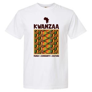 Kwanzaa Family Community Culture Garment-Dyed Heavyweight T-Shirt