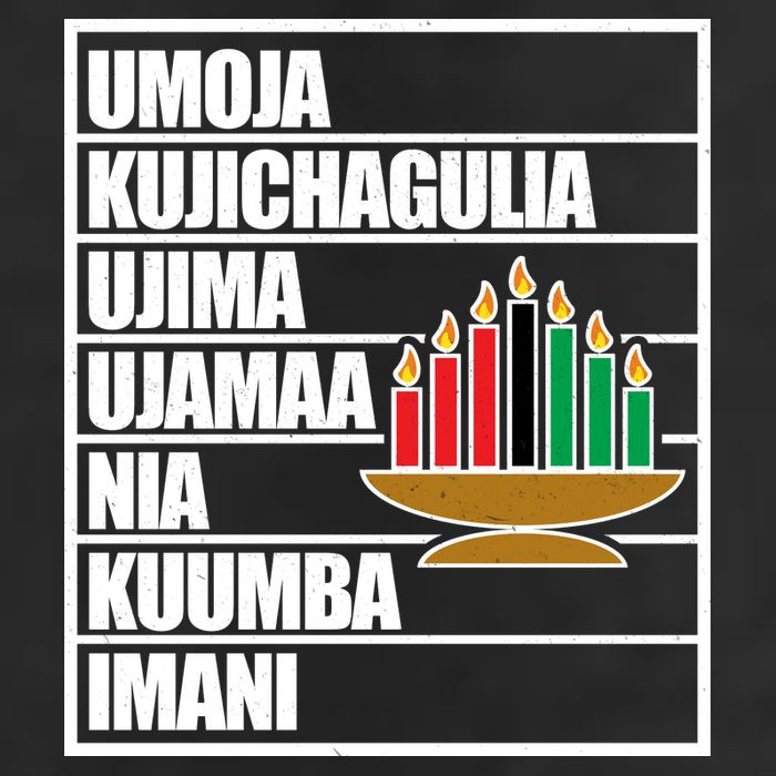 Kwanzaa Holiday Principles Kinara Candles Adult Drive Performance Visor