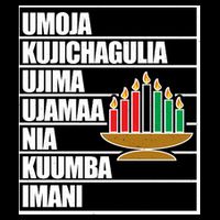 Kwanzaa Holiday Principles Kinara Candles 16 in Basic Backpack