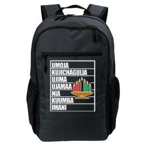 Kwanzaa Holiday Principles Kinara Candles Daily Commute Backpack