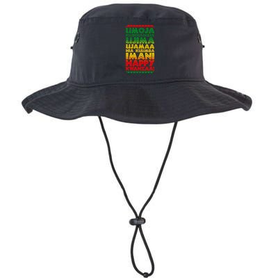 Kwanzaa Holiday Principles Traditional Colors Bucket Hat