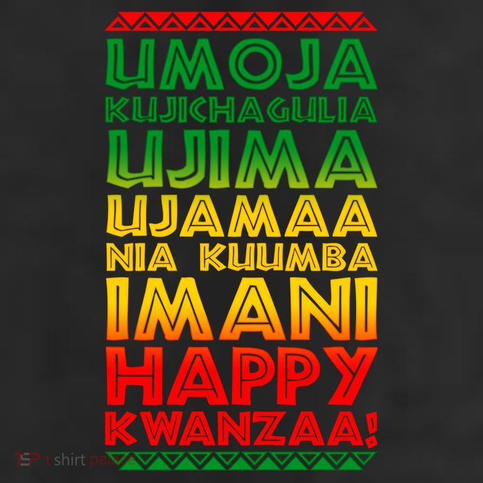 Kwanzaa Holiday Principles Traditional Colors Trucker Hat