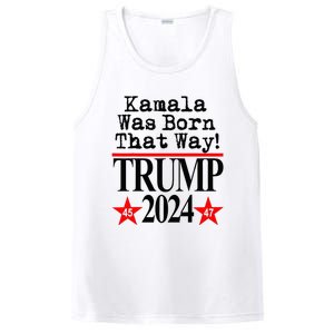 Kamala Was Born That Way Trump 2024 PosiCharge Competitor Tank