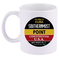 Key West Buoy 11oz C Handle Ceramic Mug