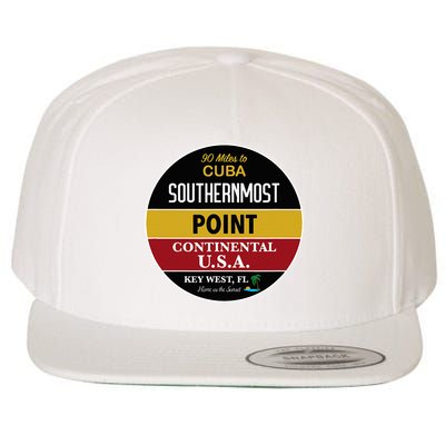 Key West Buoy Wool Snapback Cap