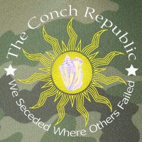 Key West Conch Republic Flag We Seceded Where Others Failed Legacy Tie Dye Trucker Hat