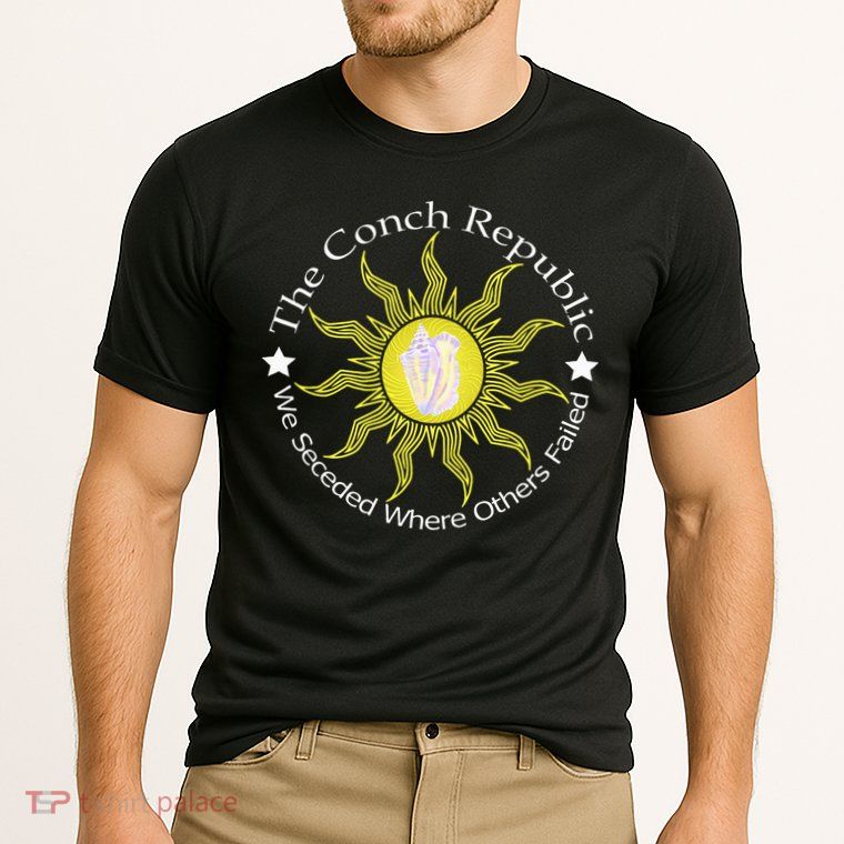 Key West Conch Republic Flag We Seceded Where Others Failed Performance Shirt