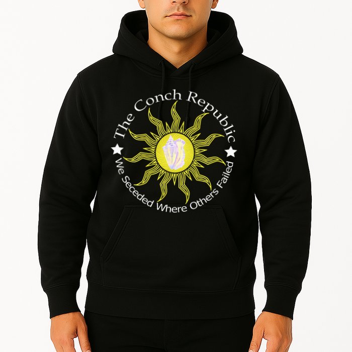 Key West Conch Republic Flag We Seceded Where Others Failed Hoodie