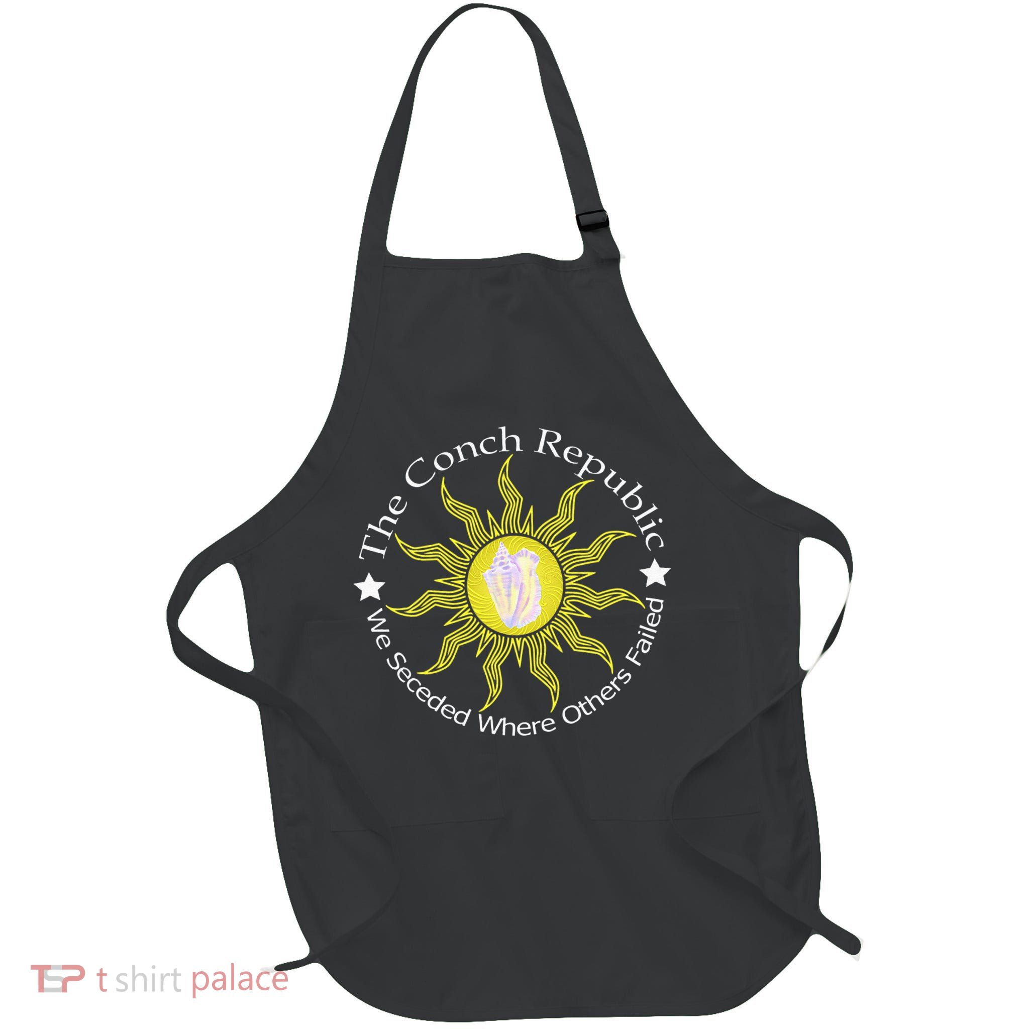 Key West Conch Republic Flag We Seceded Where Others Failed Apron