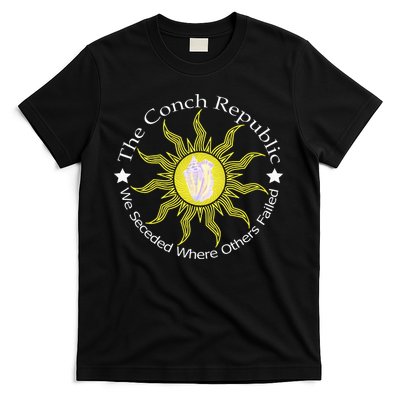 Key West Conch Republic Flag We Seceded Where Others Failed T-Shirt