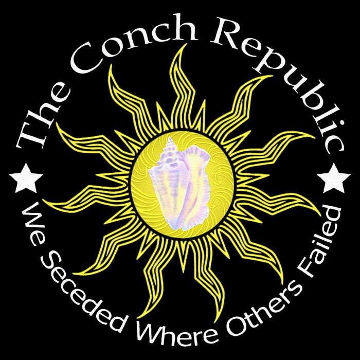 Key West Conch Republic Flag We Seceded Where Others Failed Backpack