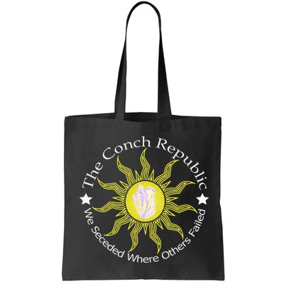 Key West Conch Republic Flag We Seceded Where Others Failed Bag