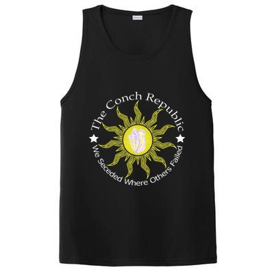 Key West Conch Republic Flag We Seceded Where Others Failed PosiCharge Competitor Tank