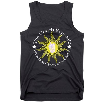 Key West Conch Republic Flag We Seceded Where Others Failed Tank Top