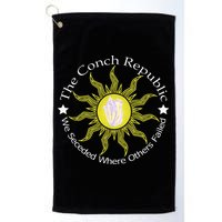 Key West Conch Republic Flag We Seceded Where Others Failed Golf Towel