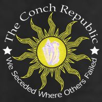 Key West Conch Republic Flag We Seceded Where Others Failed Microfiber Hand Towel