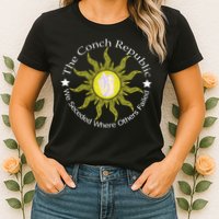 Key West Conch Republic Flag We Seceded Where Others Failed Womens T-Shirt