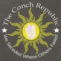 Key West Conch Republic Flag We Seceded Where Others Failed Cotton Canvas Backpack