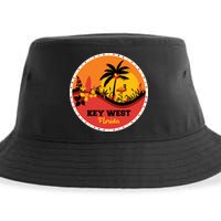 Key West Circular Logo Sustainable Bucket Hat