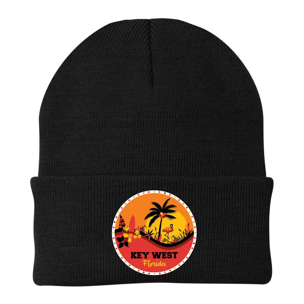 Key West Circular Logo Beanie