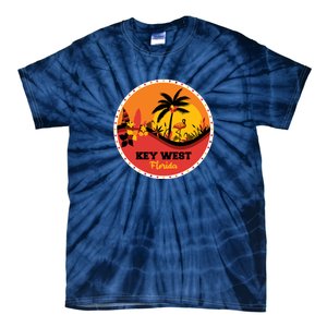 Key West Circular Logo Tie-Dye T-Shirt