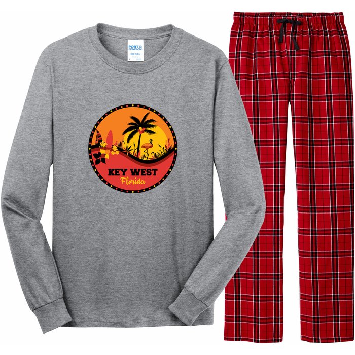 Key West Circular Logo Long Sleeve Pajama Set