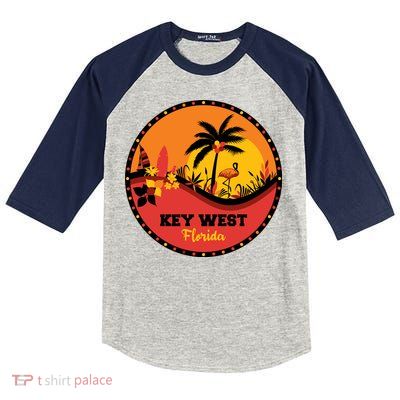 Key West Circular Logo Kids Colorblock Raglan Jersey