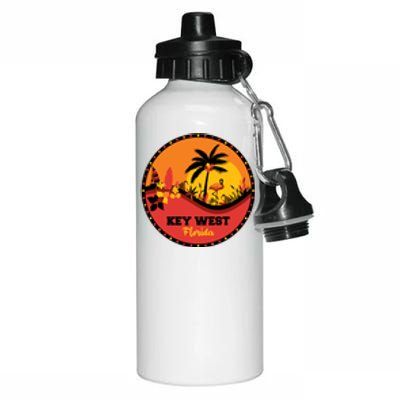 Key West Circular Logo Aluminum Water Bottle 